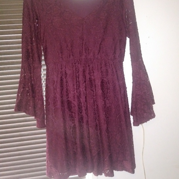 Burgundy Dress - Picture 3 of 4